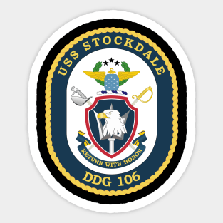 USS Stockdale (DDG-106) wo Txt Sticker